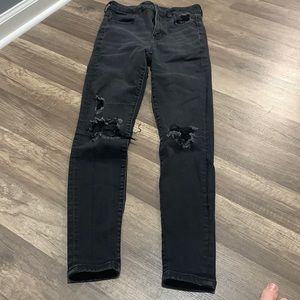 American Eagle super high rise jean leggings